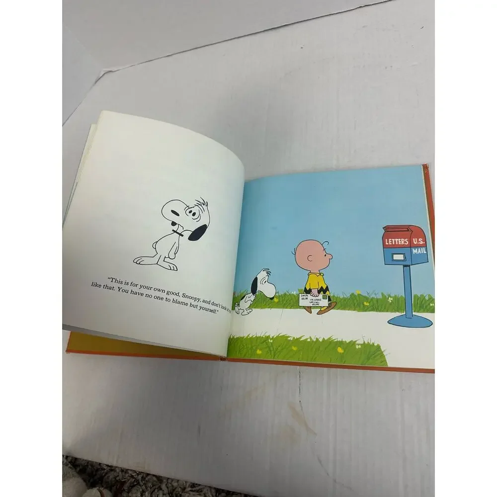He's Your Dog Charlie Brown Charles M Schulz Snoopy Peanuts Vintage Book 1968